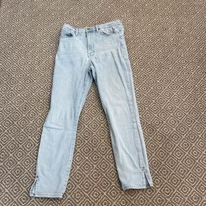 Frame Denim Women's Skinny Jeans in Light Blue